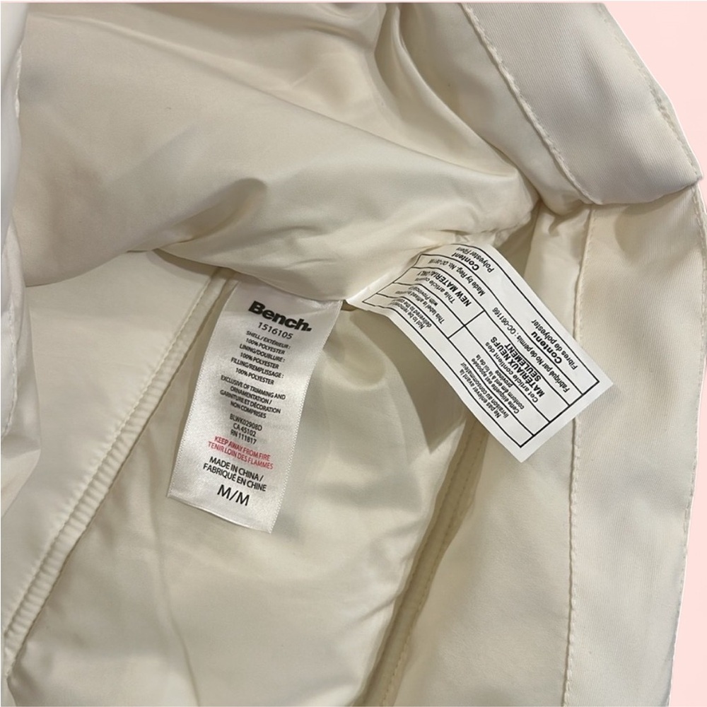 Bench White Puffer Vest - Picture 6 of 6